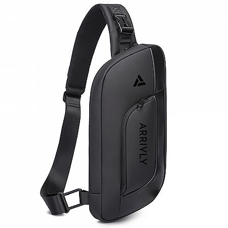 Arrivly Shoulder bag for men sling bag women crossbody chest bag V